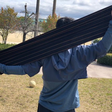 タオル m-.-m オトコのマフラースポーツタオル8strings（今治タオル）-タオル